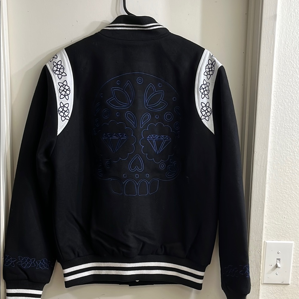 Diamond Supply Co. Black Varsity Jacket - Picture 2 of 11